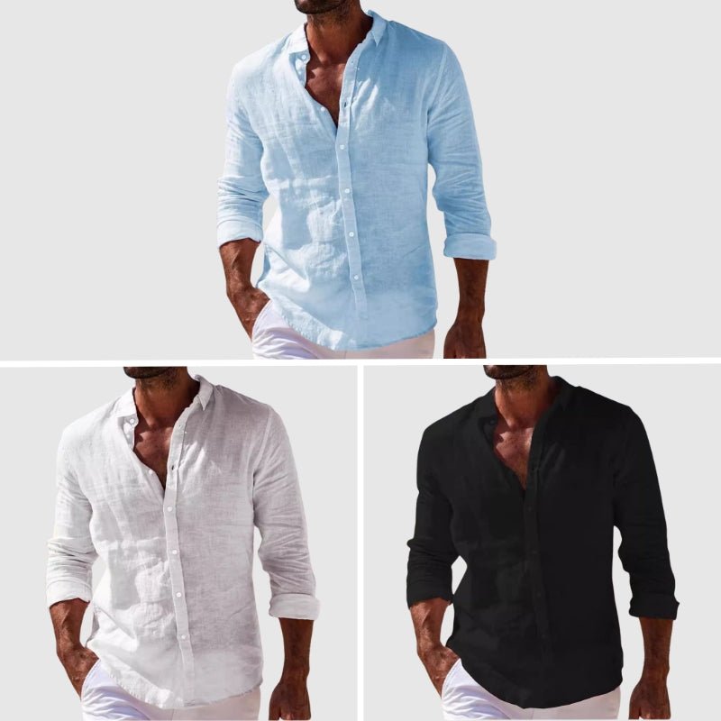Elegantes Leinenhemd