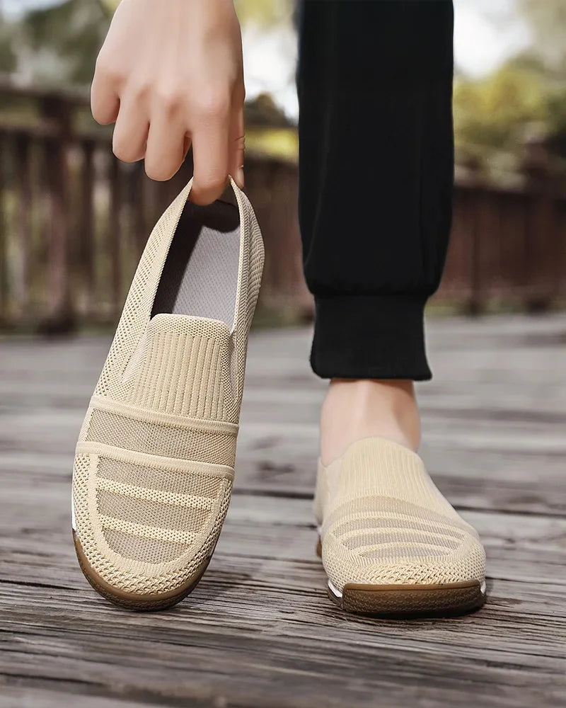 Elegant gestrickte Schuhe