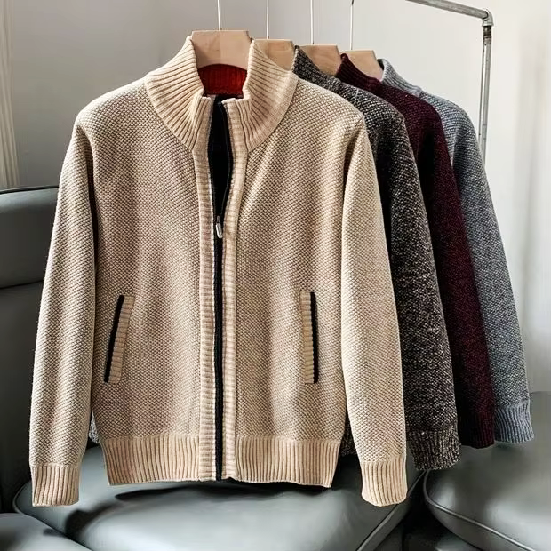 Premium-Strickjacke