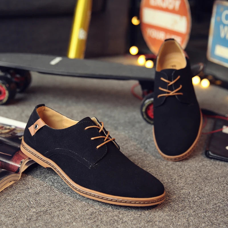 Oxford Wildleder Business Schuhe