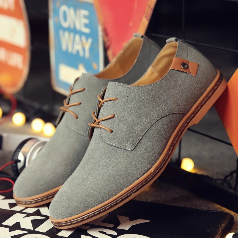 Oxford Wildleder Business Schuhe