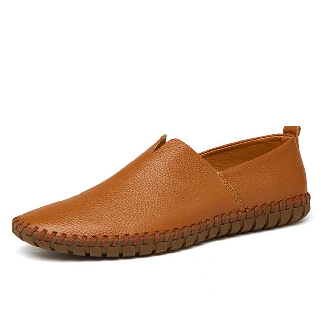 Mykonos Leder-Slipper