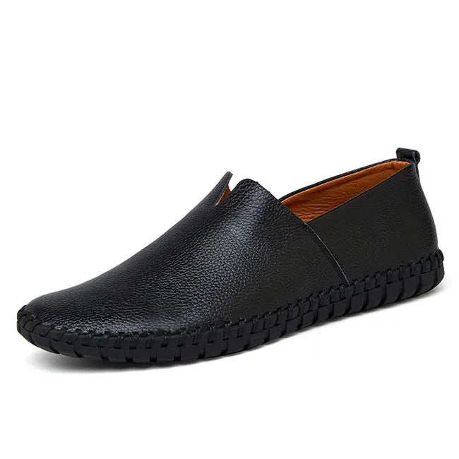 Mykonos Leder-Slipper