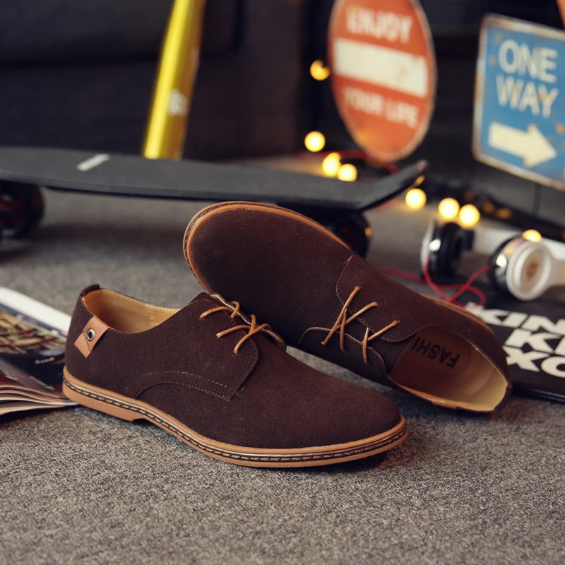 Oxford Wildleder Business Schuhe