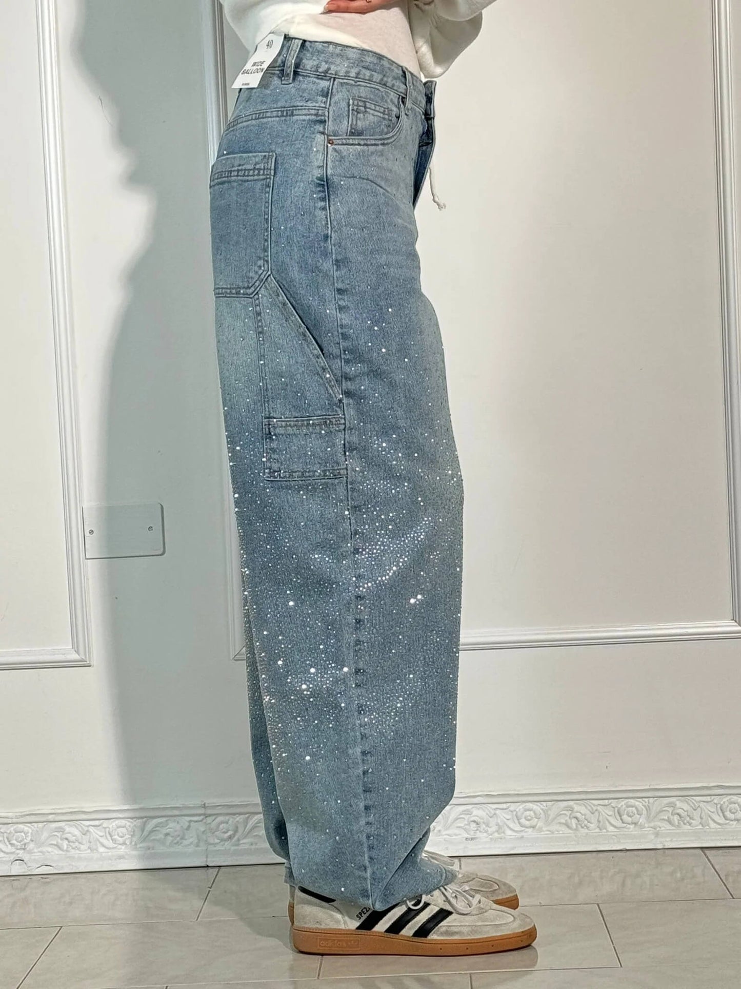 Elegante Jeans mit Glamour