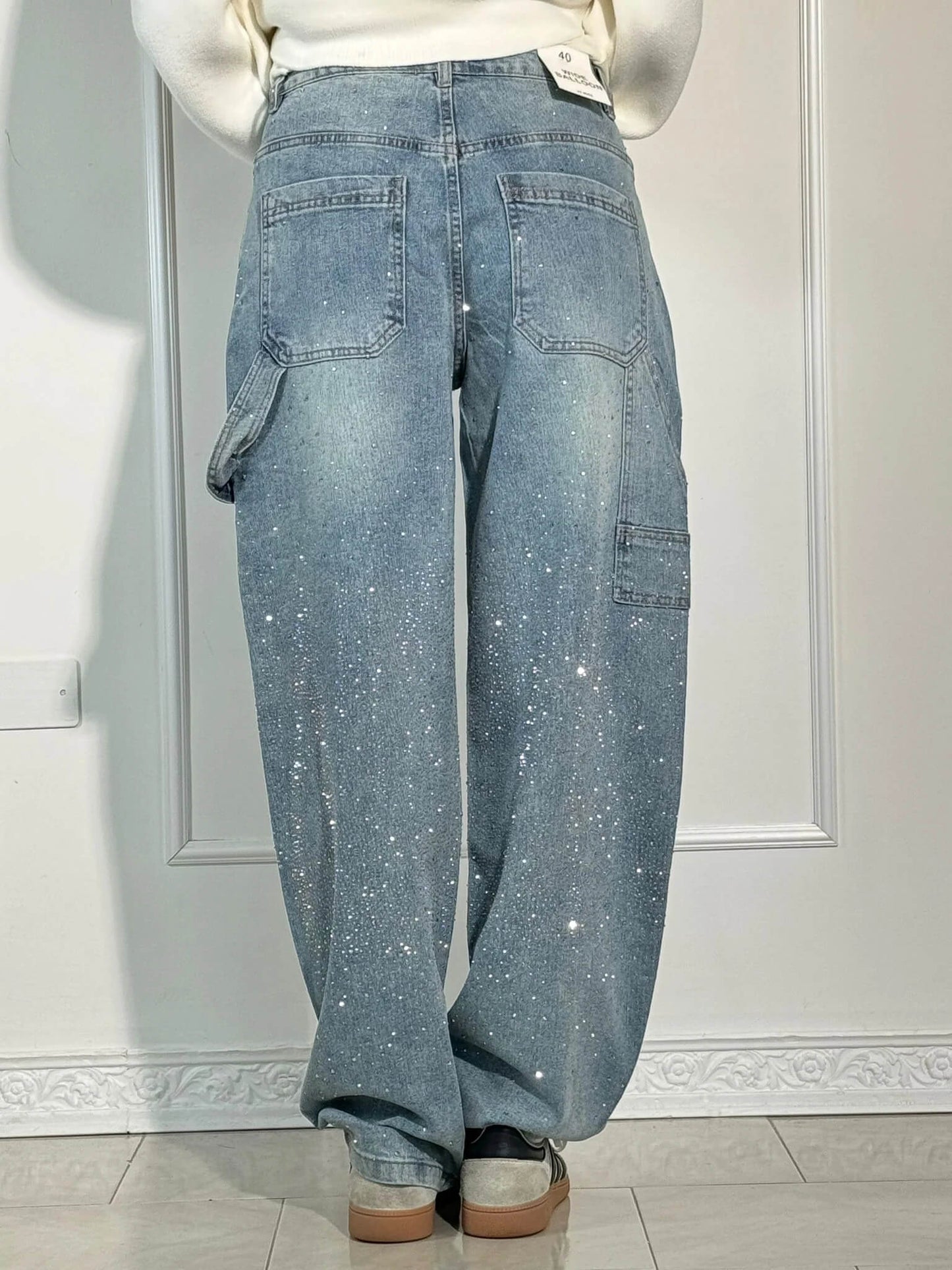 Elegante Jeans mit Glamour