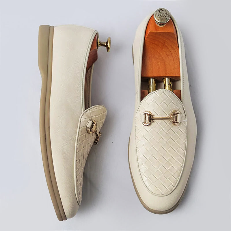 Schicke Leder Herren Loafers