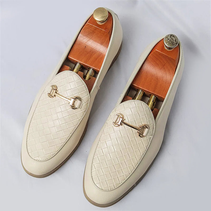 Schicke Leder Herren Loafers