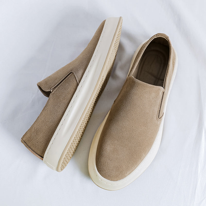 Bequeme Loafers aus Wildleder