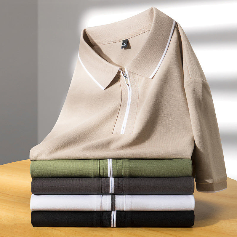 Elegantes Baumwoll-Poloshirt