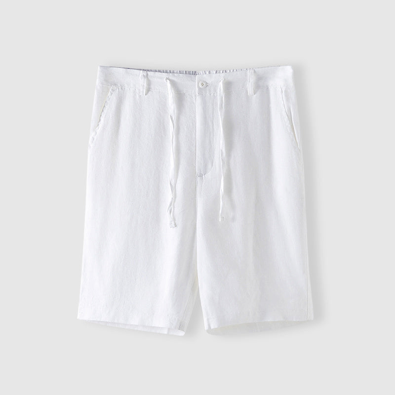 Hochwertige Leinen-Shorts