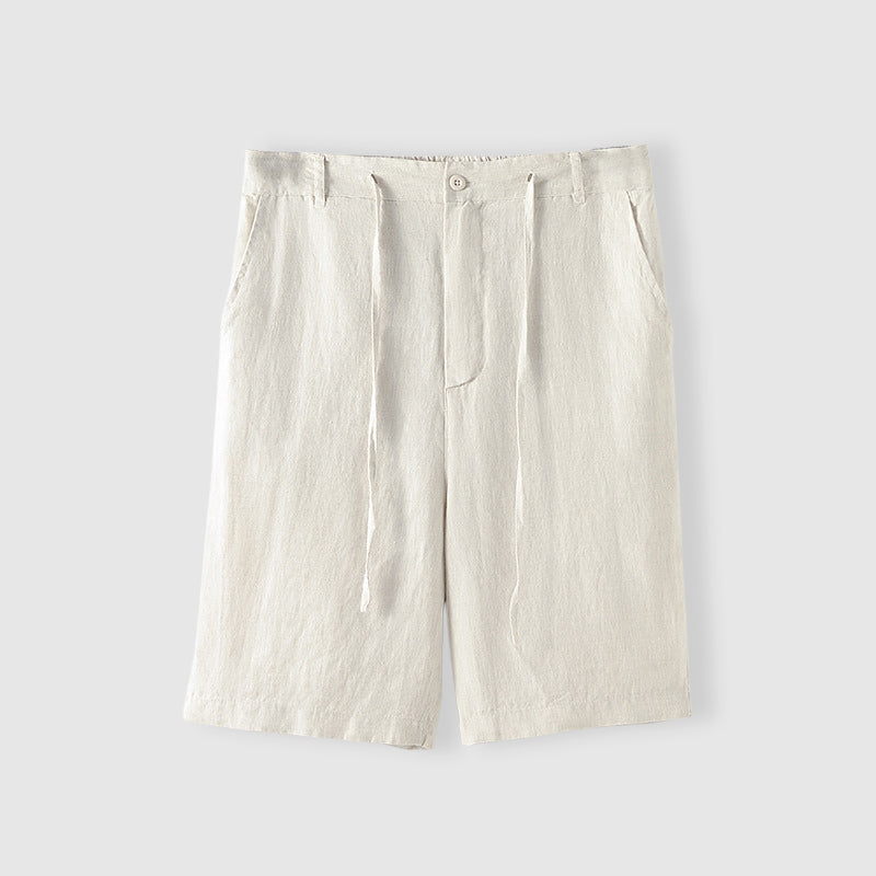 Hochwertige Leinen-Shorts