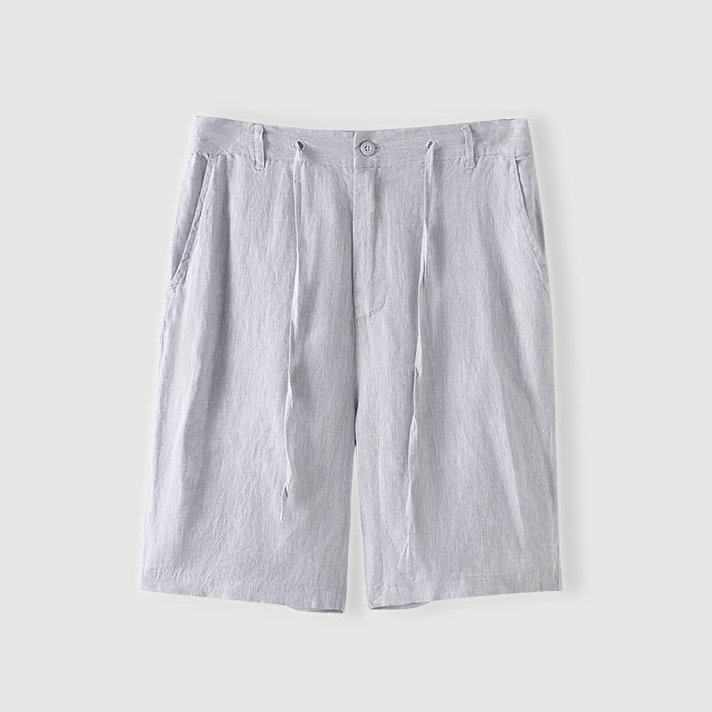 Hochwertige Leinen-Shorts