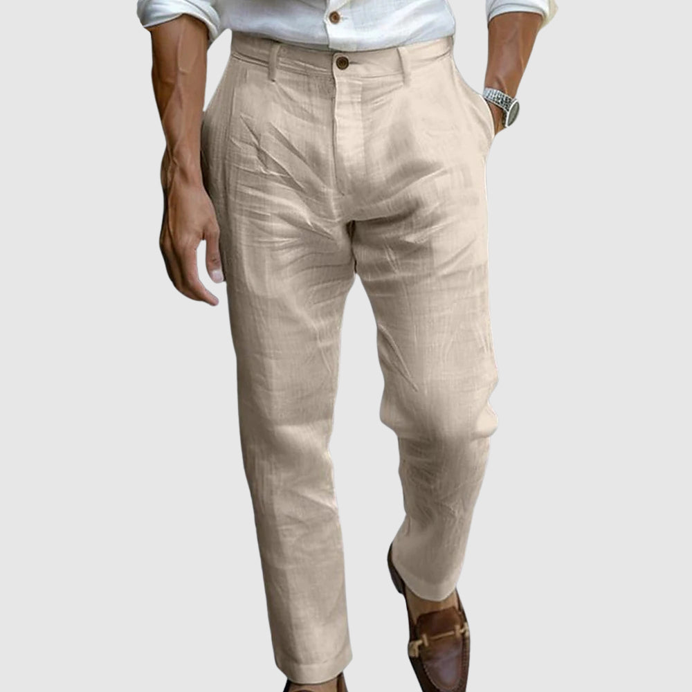 Saint - Tropez Chic Leinenhosen