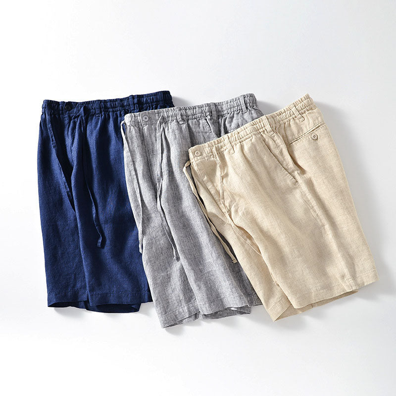Lorenzo Leinen-Shorts