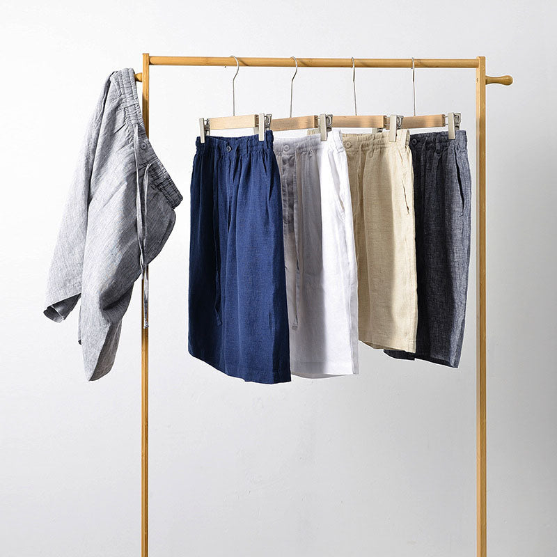 Lorenzo Leinen-Shorts
