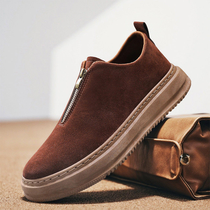 Elegante Wildlederschuhe