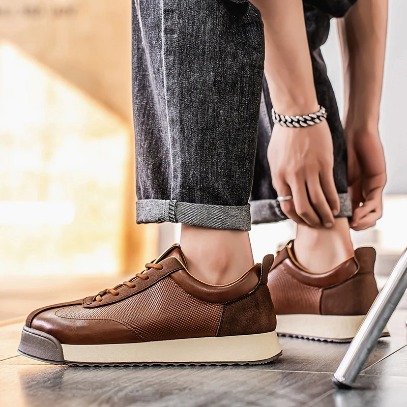 Italienische Lederschuhe