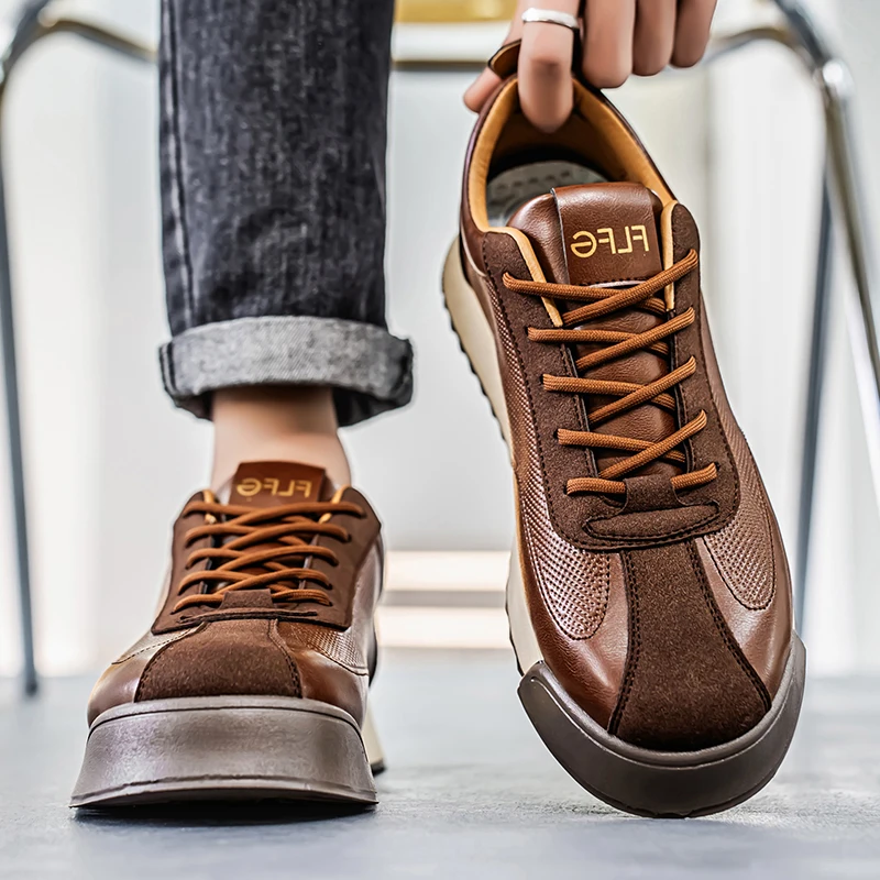 Italienische Lederschuhe