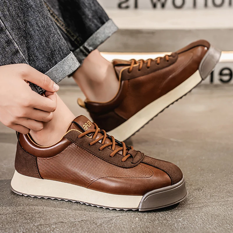 Italienische Lederschuhe