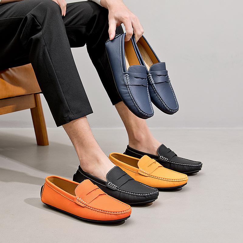 Schicke Leder-Loafer