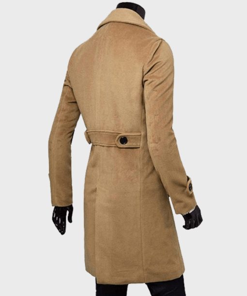 Eleganter langer Trenchcoat