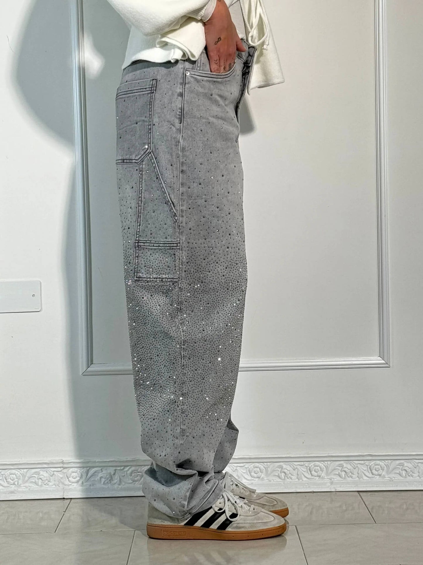 Elegante Jeans mit Glamour