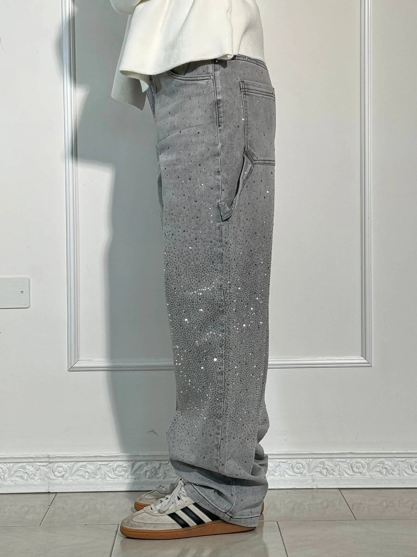 Elegante Jeans mit Glamour