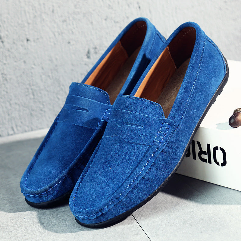 Retro Wildleder Herren Loafers