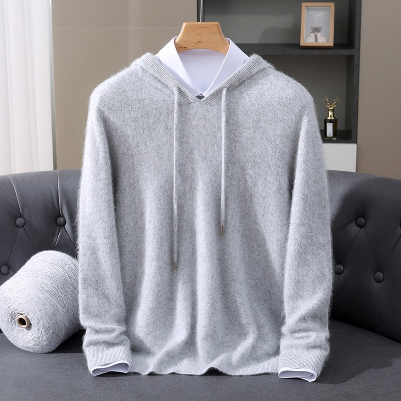 Eleganter Kaschmir-Hoodie