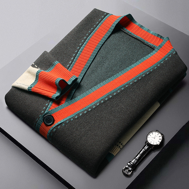 Elegante Strickjacke aus Wolle