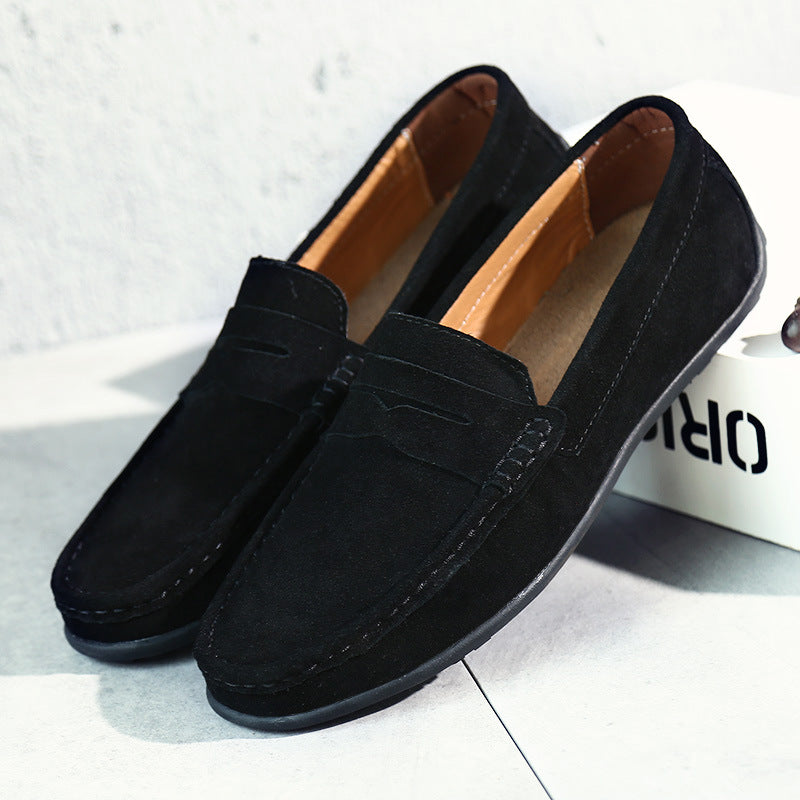 Retro Wildleder Herren Loafers