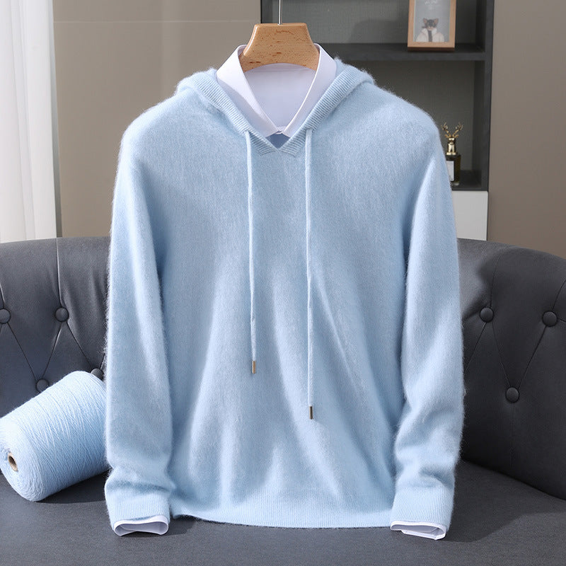 Eleganter Kaschmir-Hoodie