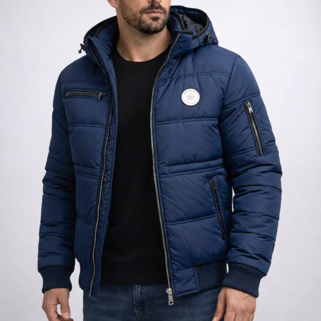 Elegante wattierte Jacke