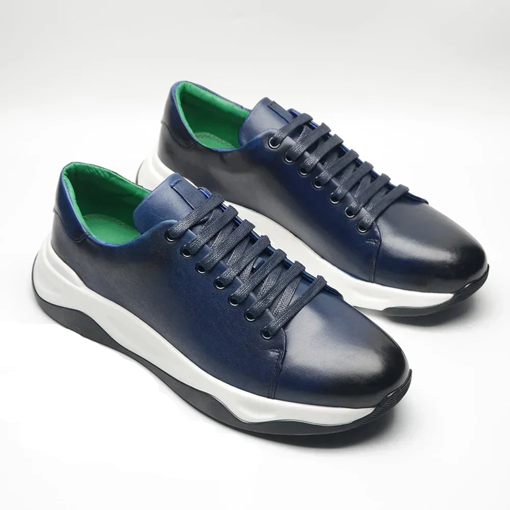 Hohe Schuhe aus Rindsleder