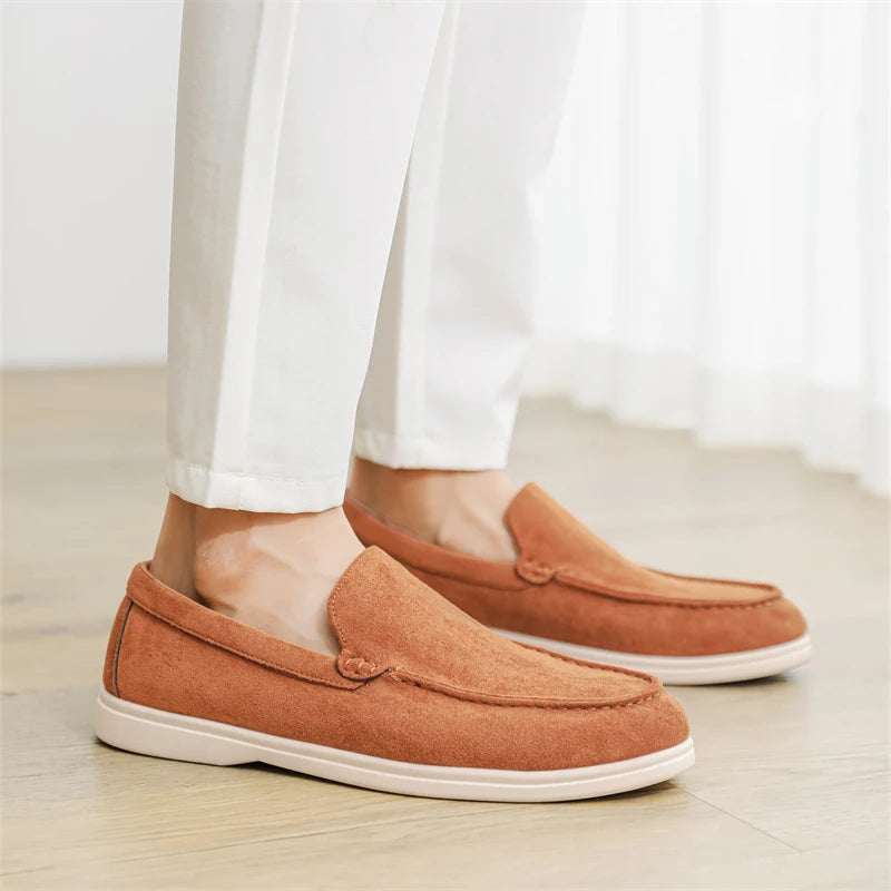 Lässige Wildleder-Loafer