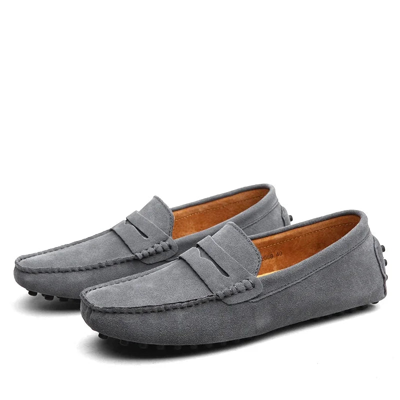 Lässige Wildleder-Loafer