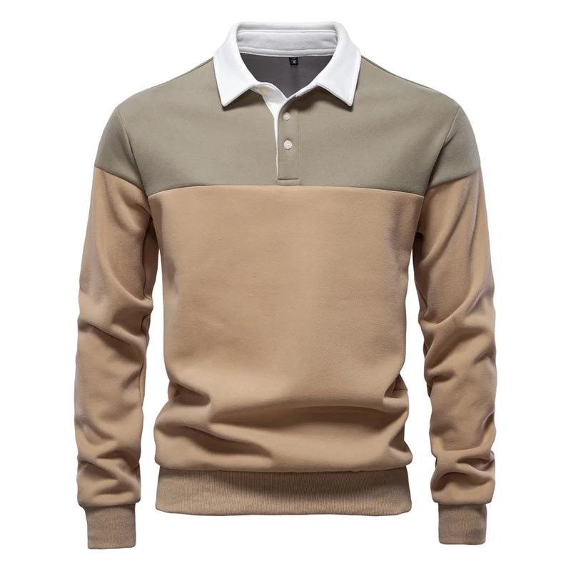 Eleganter Polo-Pullover
