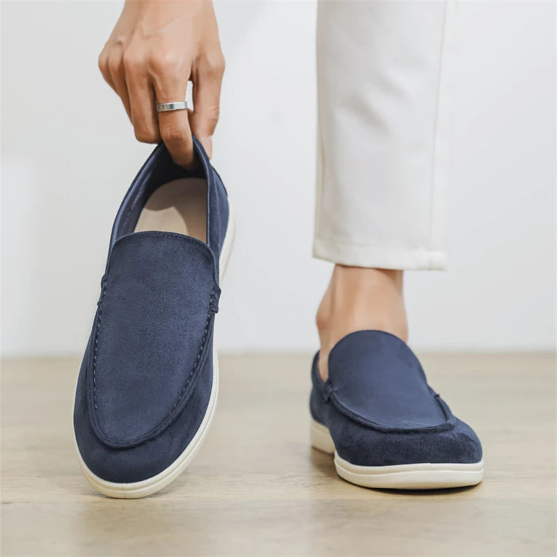 Lässige Wildleder-Loafer