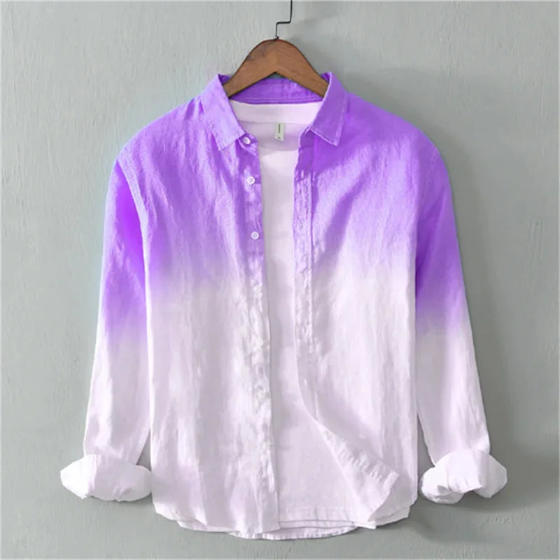 Elegantes farbenfrohes Hemd