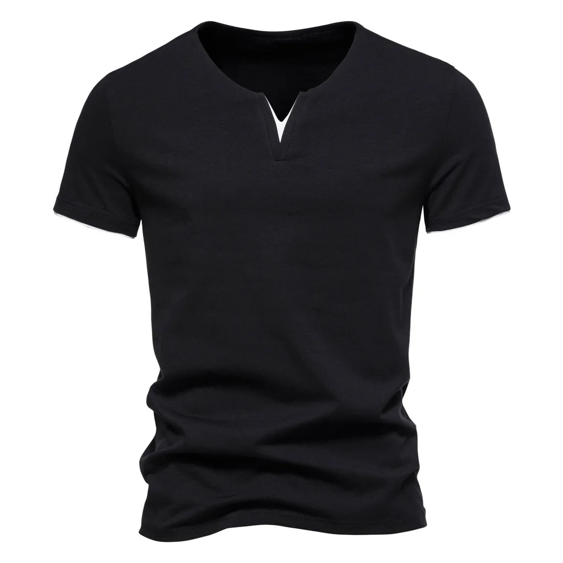 Elegantes Shirt mit V-Ausschnitt