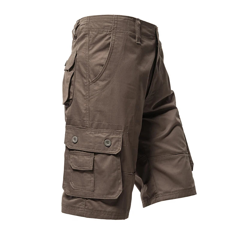 Lässige Cargo-Knieshorts