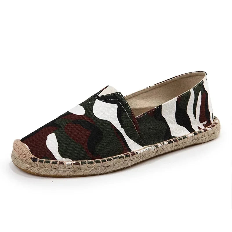 Elegante Espadrilles aus Canvas