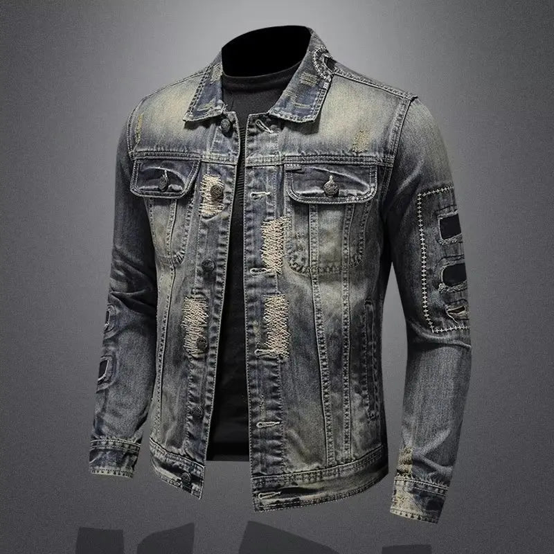 Elegante Denim-Jacke