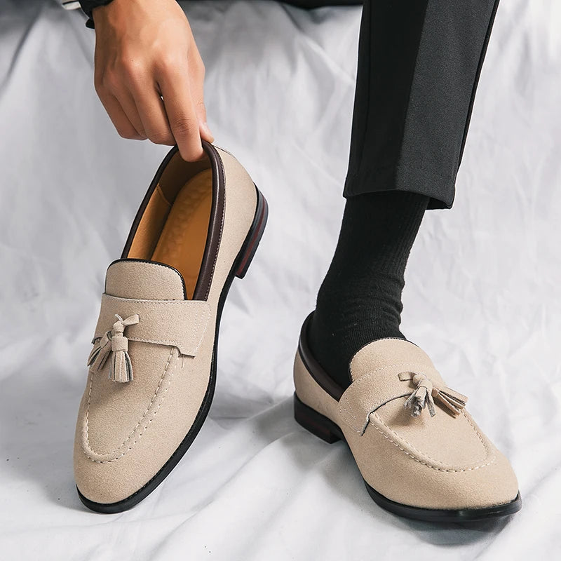 Elegante Loafers mit Quasten