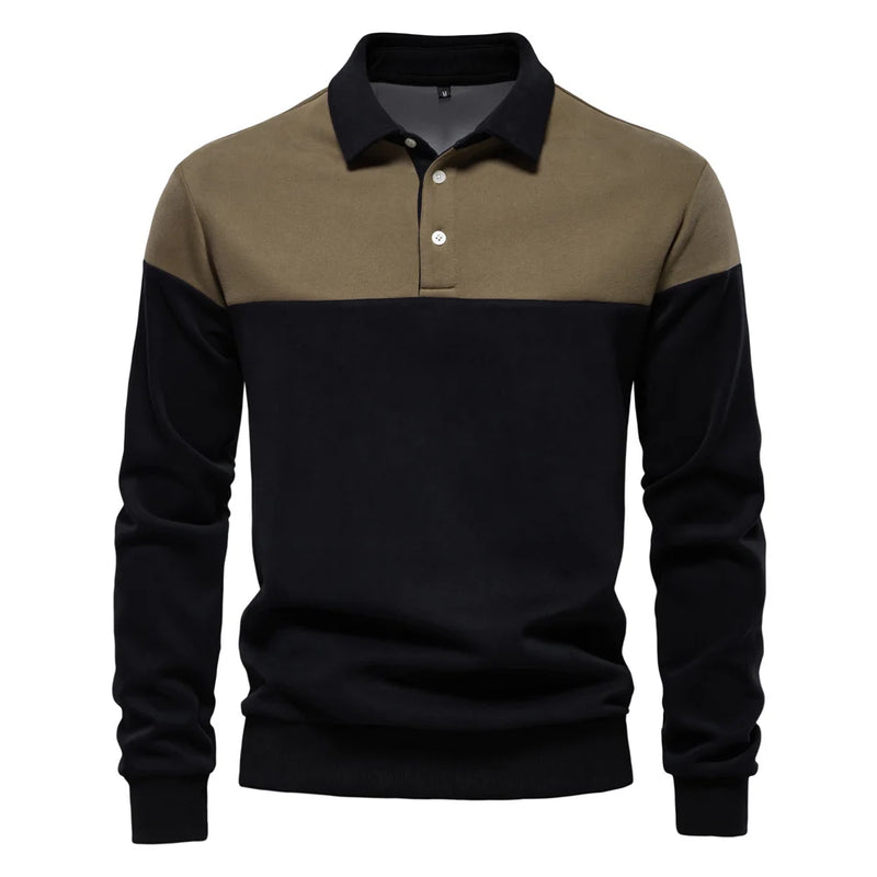 Eleganter Polo-Pullover