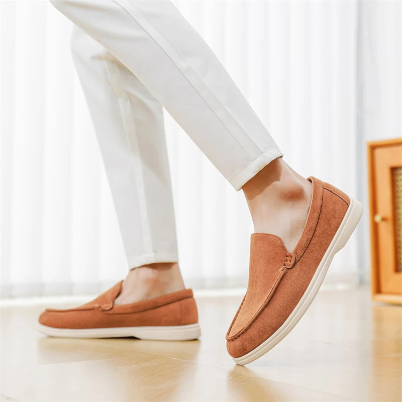 Lässige Wildleder-Loafer