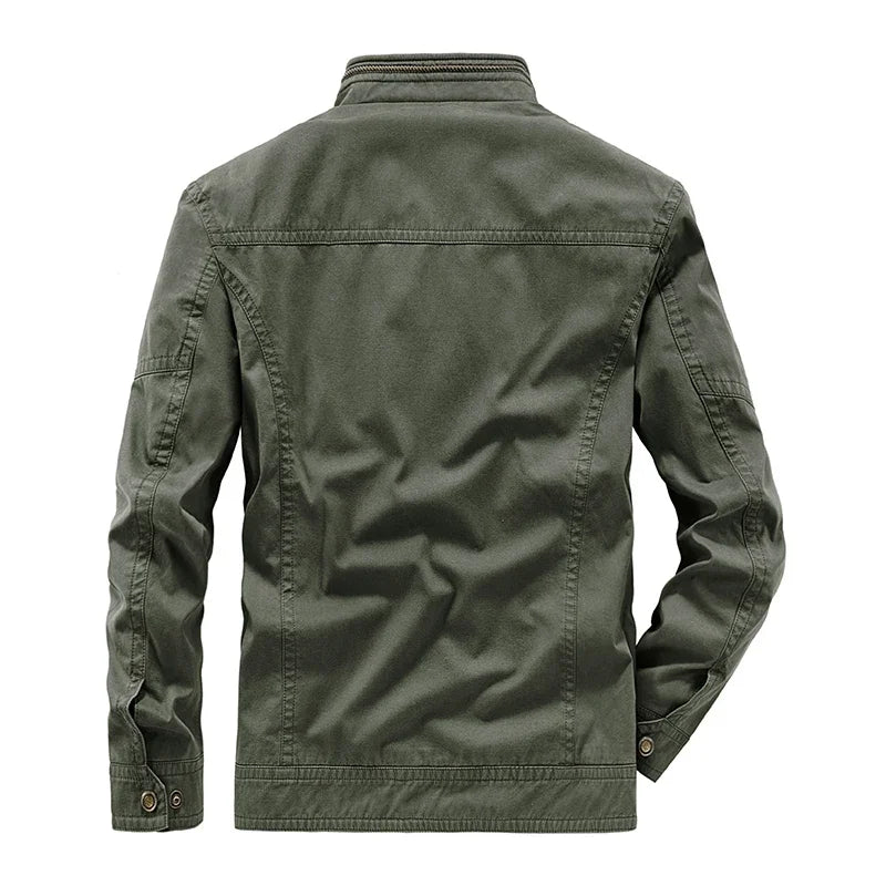 Lässige gepolsterte Bomberjacke