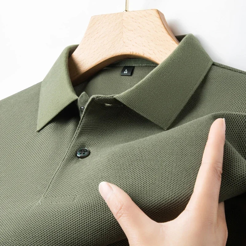 Lässiges Baumwoll-Poloshirt