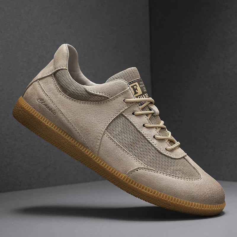 Lässige Leder-Sneakers